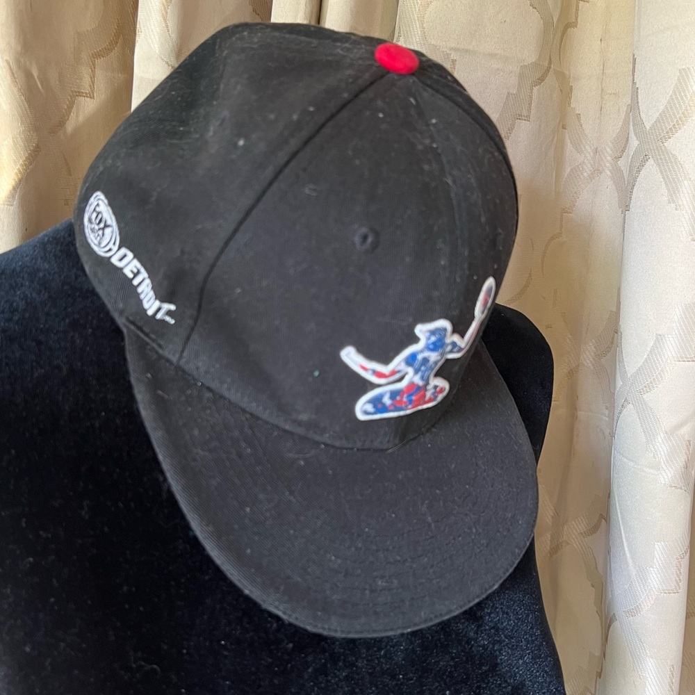Detroit Pistons Cap Fox Sports Katie Krueger endorsed Snap Back Promotion Hat